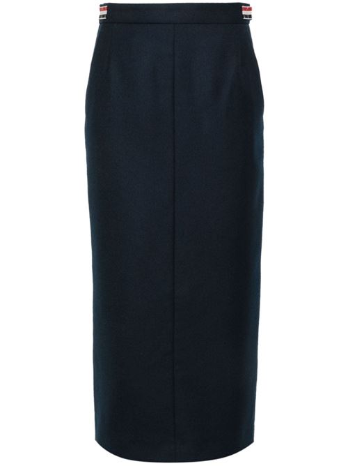 High-waisted midi skirt THOM BROWNE | FGCA12AF0746415